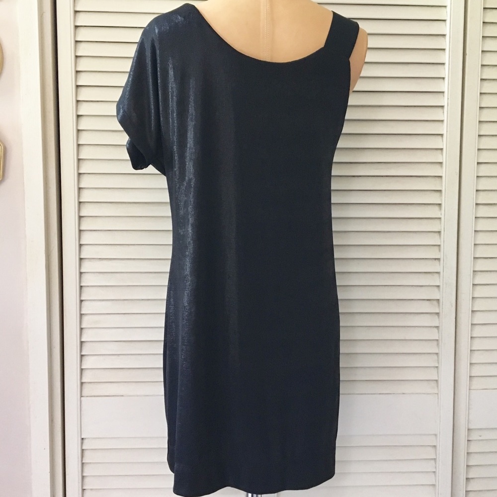 Uma & Leopold Women’s Dress Small Solid Black Cocktail Party Dinner Date Night - Picture 4 of 8
